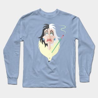 Cruella Deville Long Sleeve T-Shirt